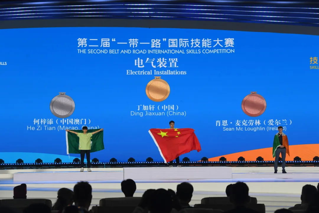 第二屆“一帶一路”國(guó)際技能大賽勝利閉幕