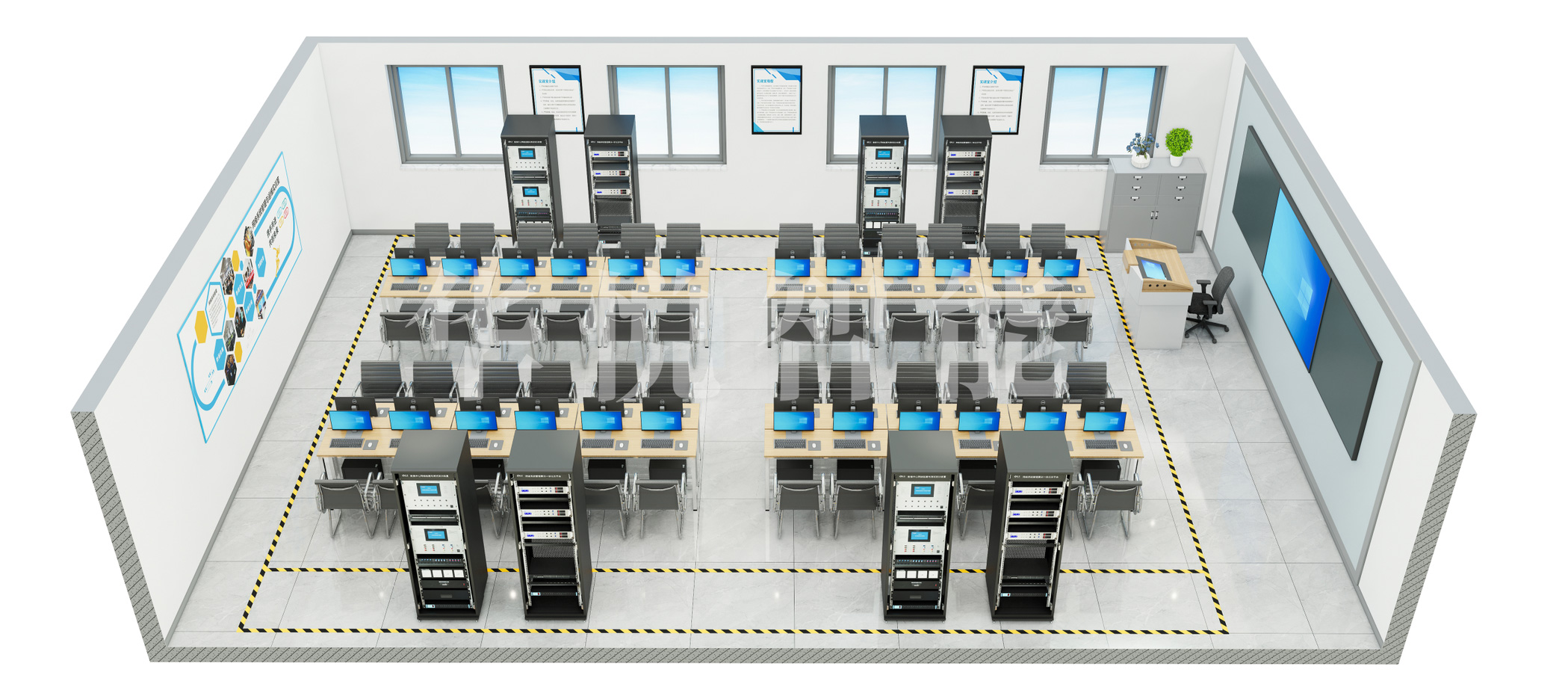 網(wǎng)絡(luò)系統(tǒng)管理與運(yùn)維實(shí)訓(xùn)室
