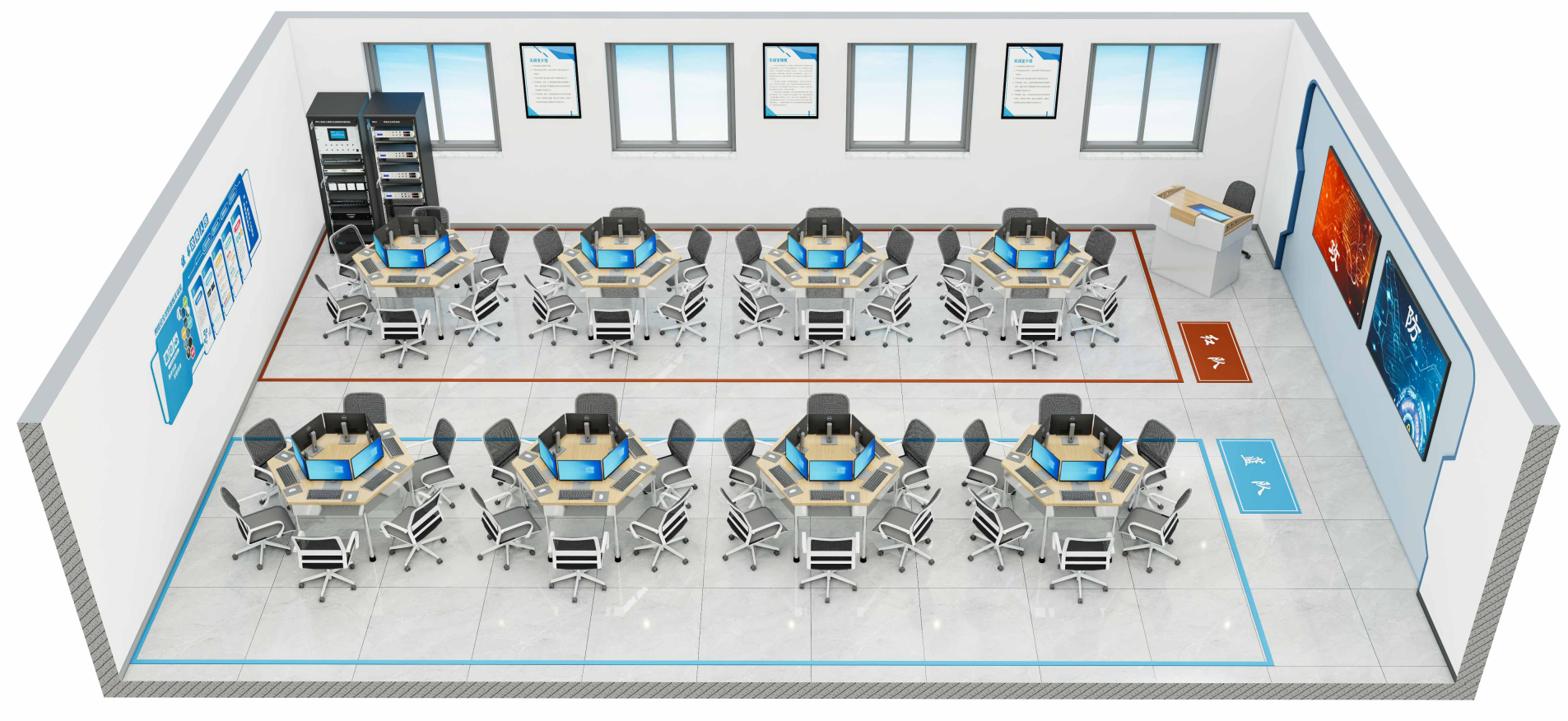 網(wǎng)絡(luò)安全攻防演練實訓(xùn)室功能概述