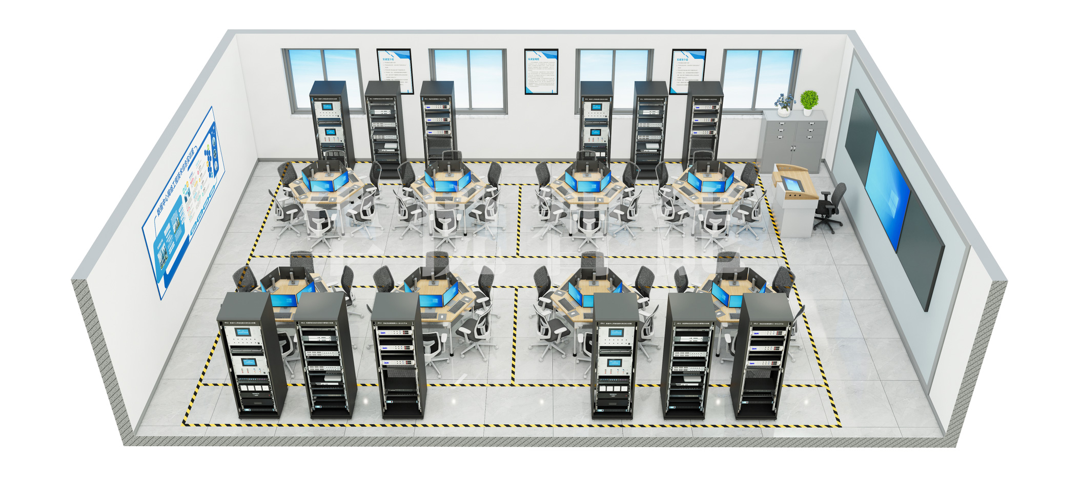 數(shù)據(jù)中心網(wǎng)絡(luò)工程技術(shù)綜合實訓(xùn)室